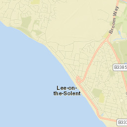 Lee-on-the-Solent Street Map