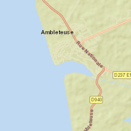 Ambleteuse Street Map