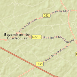 Éperlecques Street Map