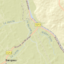 Serques Street Map