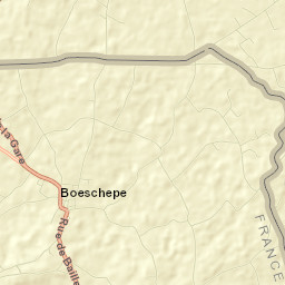 Boeschepe Street Map