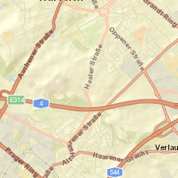 Würselen Street Map