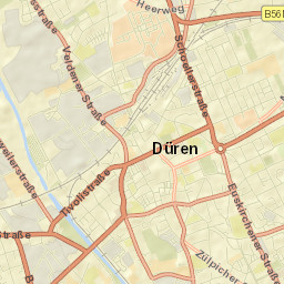 Düren Street Map