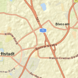 Erftstadt Street Map