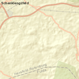 Schenklengsfeld Street Map