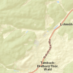 Tambach-Dietharz Street Map