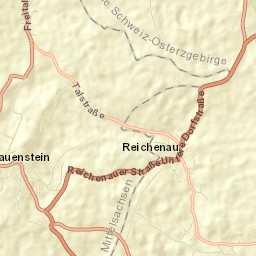 Frauenstein Street Map