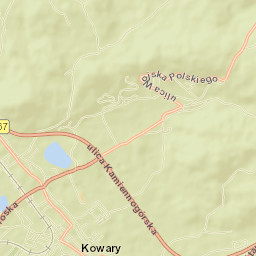 Kowary Street Map