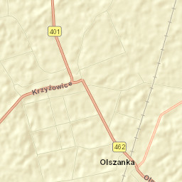 Olszanka Street Map