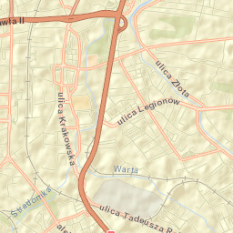 Częstochowa Street Map