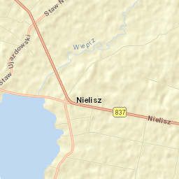 Nielisz Street Map