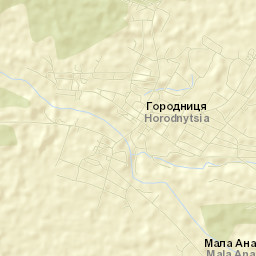 Horodnytsia Street Map