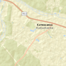 Katyuzhanka Street Map