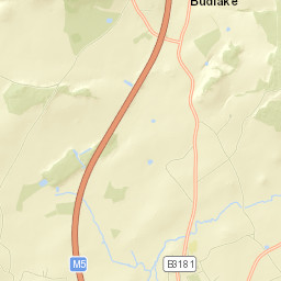 Mooredge Lane, Exeter, Devon EX5, UK Street Map