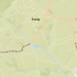 Sway Street Map