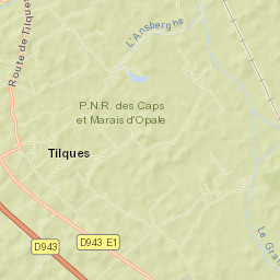 Tilques Street Map