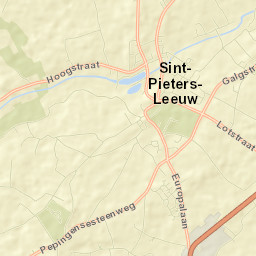 Sint-Pieters-Leeuw Street Map