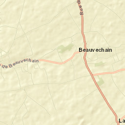 Beauvechain Street Map