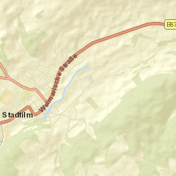 Stadtilm Street Map