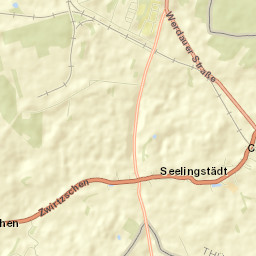 Seelingstädt Street Map