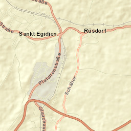 Sankt Egidien Street Map