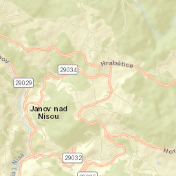 Janov nad Nisou Street Map