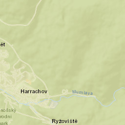 Harrachov Street Map