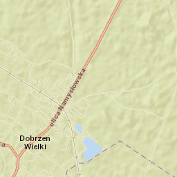 Dobrzeń Wielki Street Map