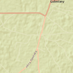 Łubniany Street Map