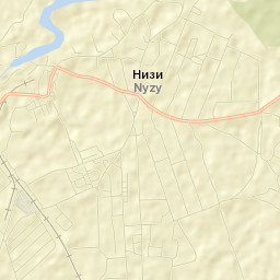 Nyzy Street Map