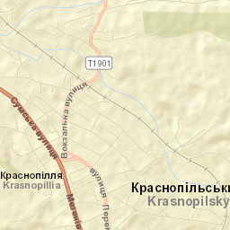 Krasnopillya Street Map