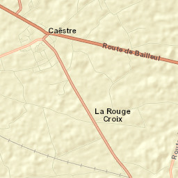 Caëstre Street Map