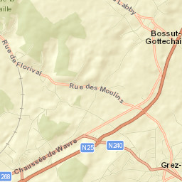 Grez-Doiceau Street Map