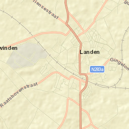 Landen Street Map