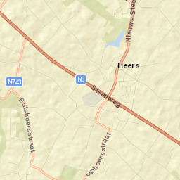 Heers Street Map