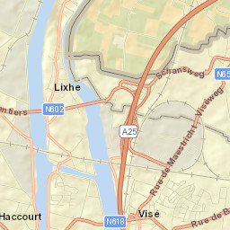 Visé Street Map
