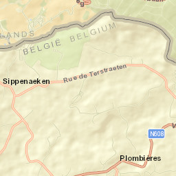 Plombières Street Map