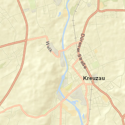 Kreuzau Street Map