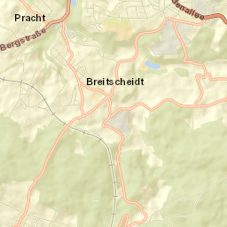Pracht Street Map