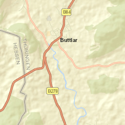Buttlar Street Map