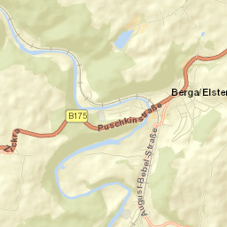 Berga Street Map
