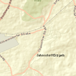 Jahnsdorf Street Map