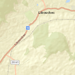 Libouchec Street Map