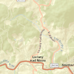 Smržovka Street Map