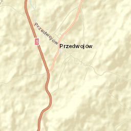 Powiat kamiennogórski Street Map