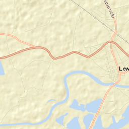 Lewin Brzeski Street Map