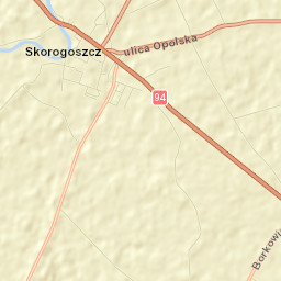 Skorogoszcz Street Map