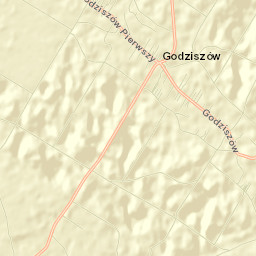 Godziszów Pierwszy Street Map
