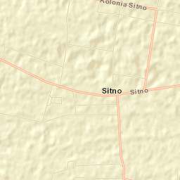 Sitno Street Map