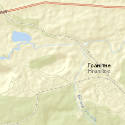 Hranitne Street Map